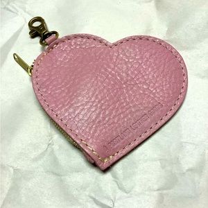 BNNU pink heart pouch